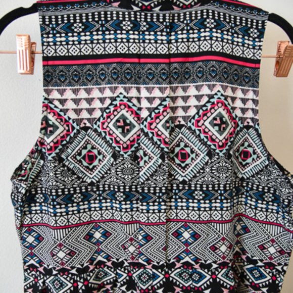 Anthropologie Geometric Tunic Blouse - Picture 5 of 5